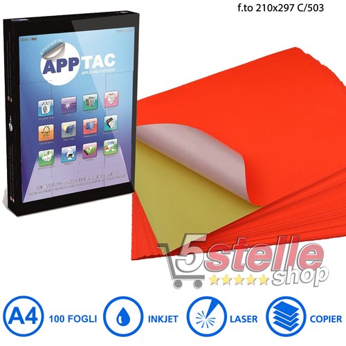 Carta Neon Fluorescente A4 20 Fogli | 5 Colori | 250g/m² | Per Decorazioni E Feste Con Luce Nera - Foto 11