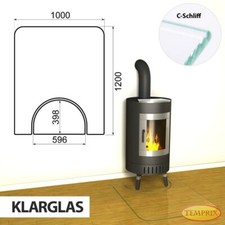 Camino Placca In Vetro Parascintille Piastra Per Piattaforma Pavimento