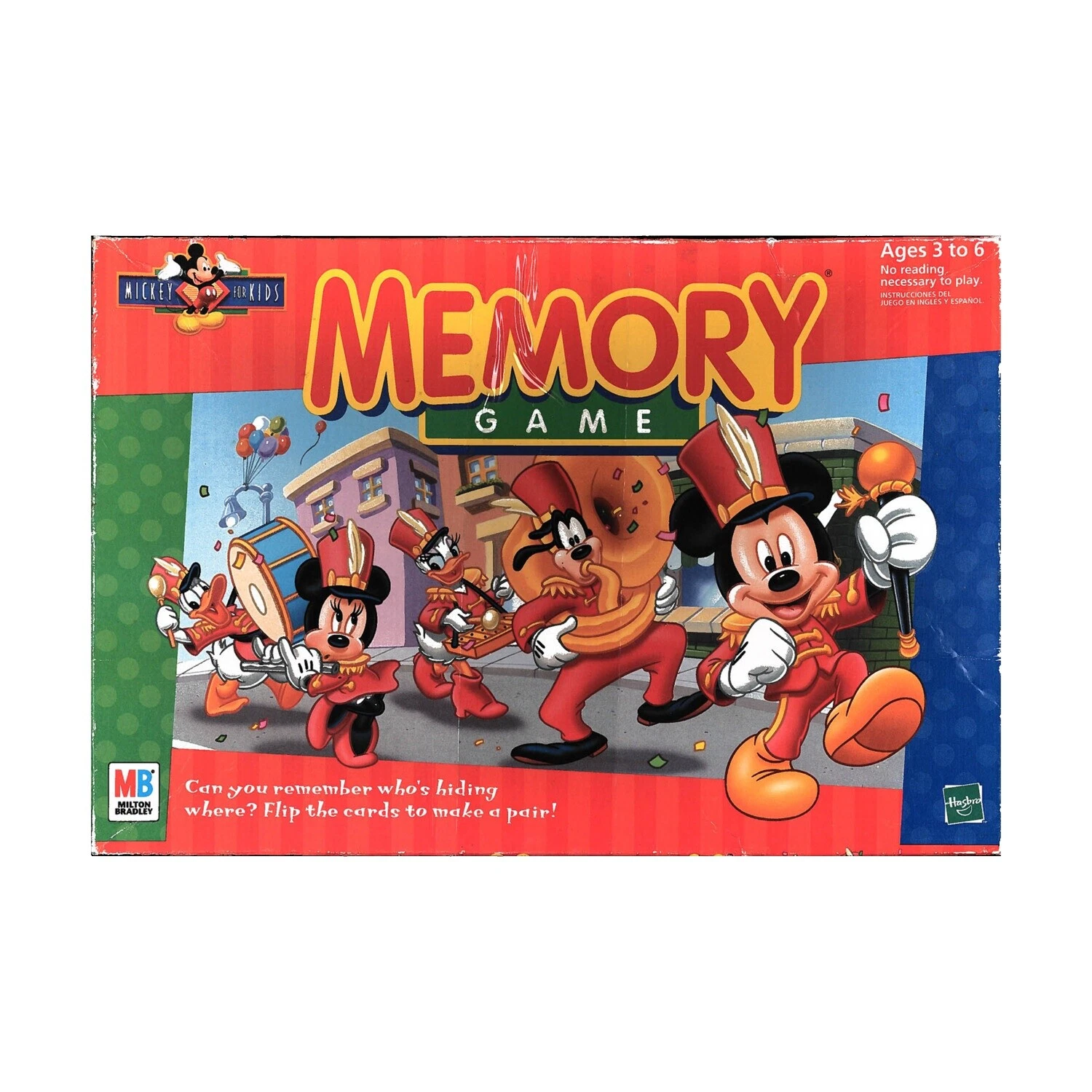 Memory Game 1998 Contemporary Manufacture Board & Traditional Games