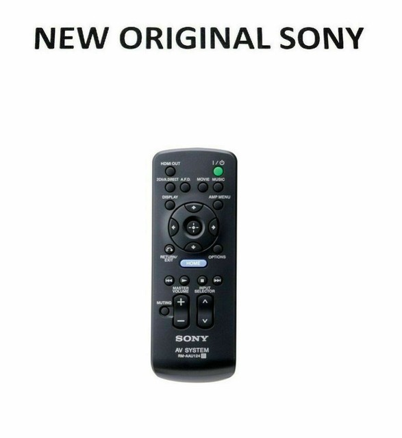 Secondary Av System Remote RMAAU124 For SONY RECEIVER STRDA5700ES STR
