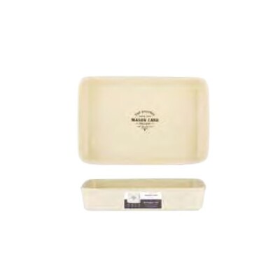 PROFINO MASON CASH HERITAGE - RECHTECKIGE AUFLAUFFORM 2.5 L STEINGUT NEU OVP
