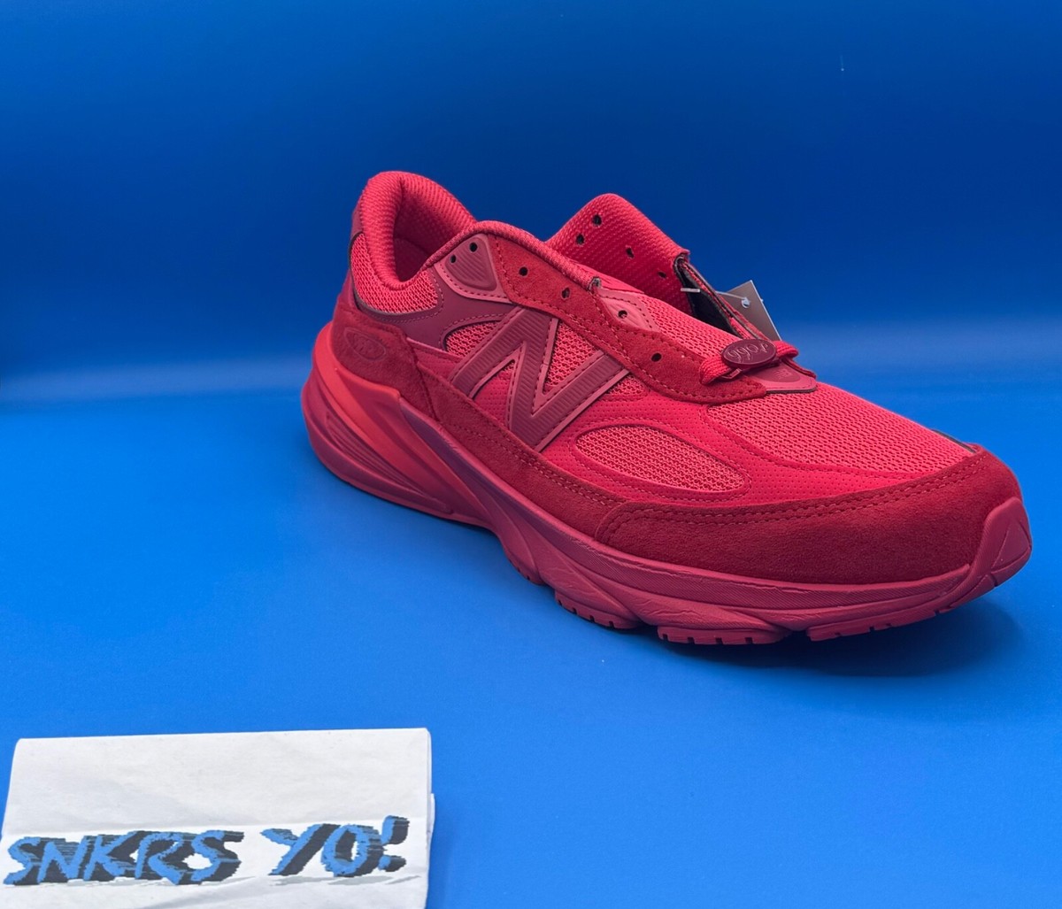 Joe Freshgoods x New Balance 990v6 MiUSA Paris Red (U990JF6) Sizes