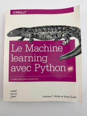 OReilly Le Machine learning avec Python Buch Data Science scikit learn