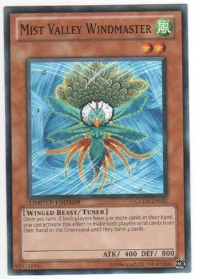 3 x Mist Valley Windmaster - GLD3-EN033 - Common - Limited Edition Near Mint, En