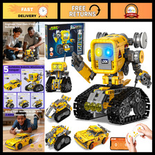 5-in-1 STEM Robotics Kit - Remote Control  APP Robot Building Set for Kids 8-12