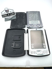 PALM PILOT LOT OF 2- TUNGSTEN E, M515 HANDHELD PDA W/ CASES- UNTESTED NO CHARGER