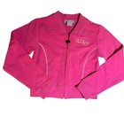 Vintage NWT 1990s Sketchers Pink Girls Zip Up Size 5 Rhinestones School Classic — photo 1