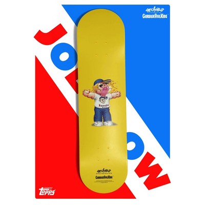 New Get A Grip Garbage Pail Kids Bazooka Joe Blow Skateboard Deck LTD GPK Skate