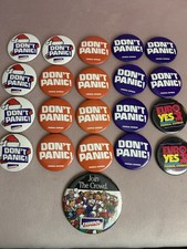 Vintage Federal Express FedEx Vintage 70s Pin Pinback Button Lot of 21 Rare
