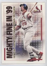 2000 Fleer Impact Mighty Fine in '99 Mark McGwire #32MF