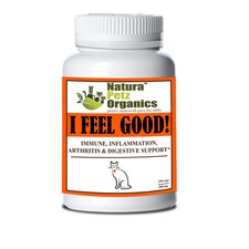 Organic Pet Systems I Feel Good Immune  Joint Support for Pets, 150 Caps
