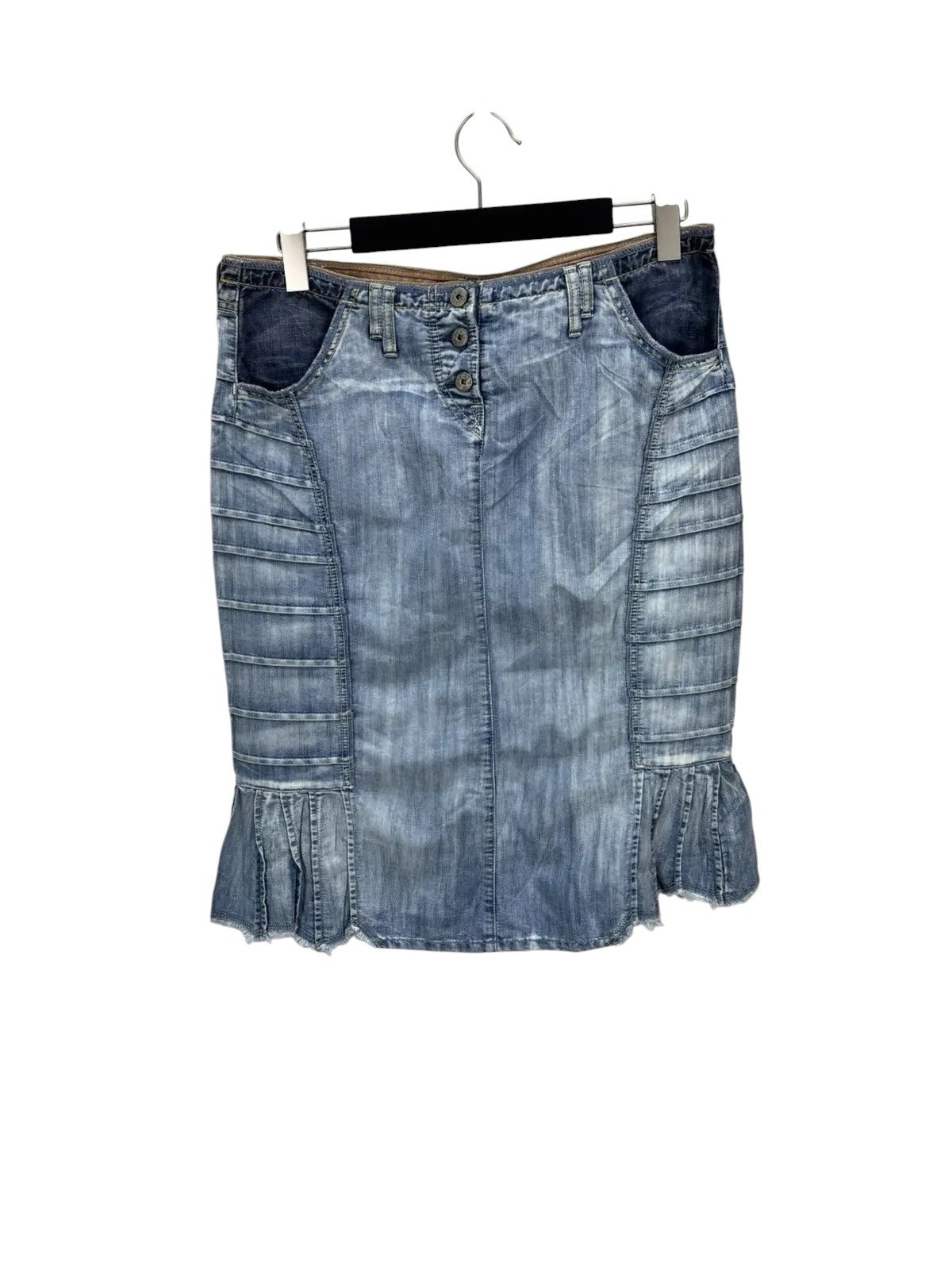 Vintage Y2K Marithe Francois Girbaud Distressed Denim… - Gem
