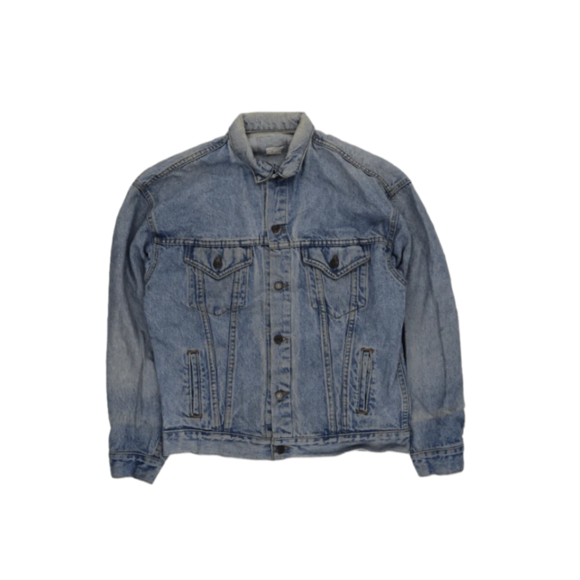 Men's Light Blue Regular Denim Jacket Size M