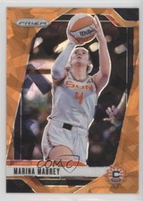 2024 Panini Prizm WNBA Orange Ice Prizm Marina Mabrey #132 11sc