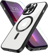 For iPhone 12/12 Pro Max/12 Mini Case Shockproof Phone Cover + Tempered Glass