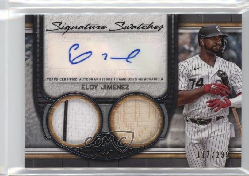 2023 Topps Museum Collection 117/299 Eloy Jimenez Jiménez #SWDRA-EJ Auto 1c8c