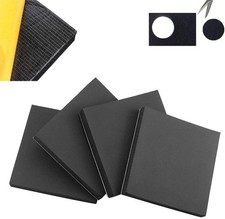 Schaumstoffplatte NBR Wandschutz Garagen M&ouml;bel Schutz 15x15cm 2cm 4 St&uuml;ck