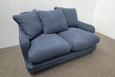 LOAF Chill Seeker Small Sofa in Blue Clever Linen (1972)