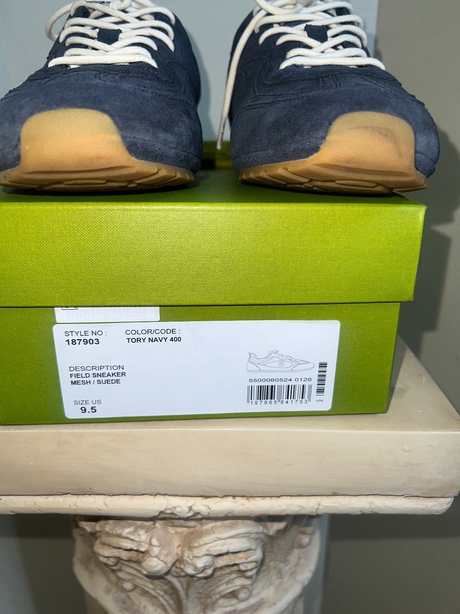 Women's Blue TORY BURCH Field Sneaker Size 9.5 View 3