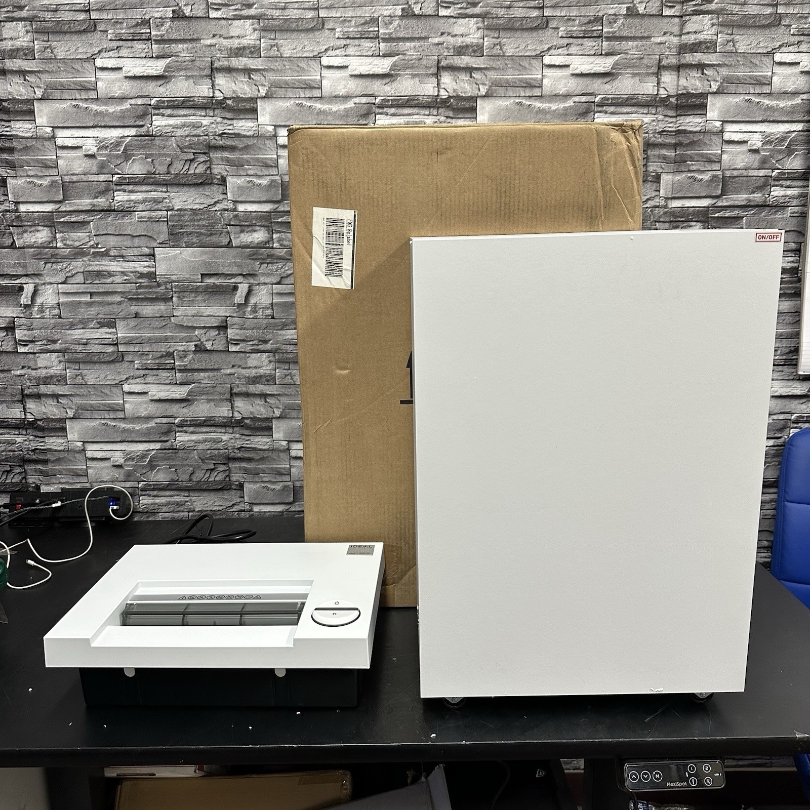 IDEAL 2445-2465 cross-cut P-4 Paper Shredder without Shredder Oil-image