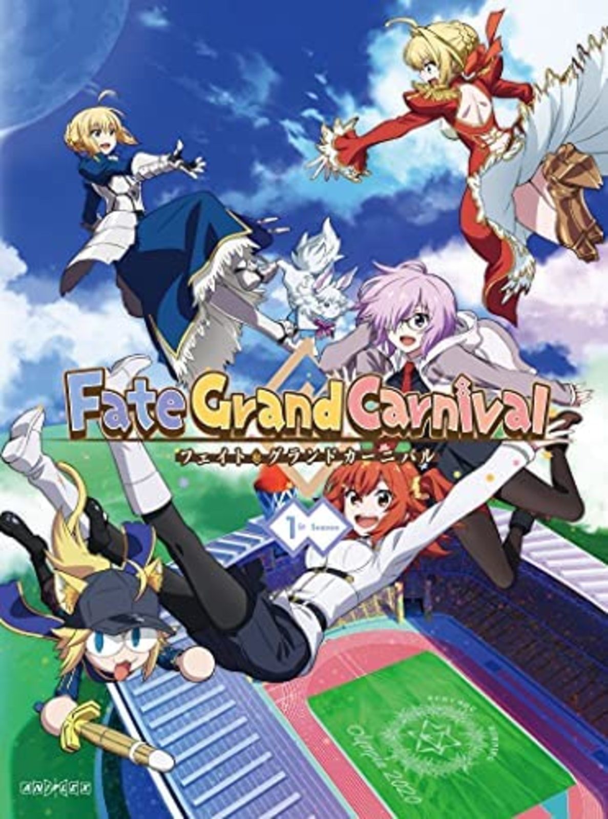 Fate/Grand Carnival 1st Season Full Production Limited Edition [DVD] F/S wTrack#