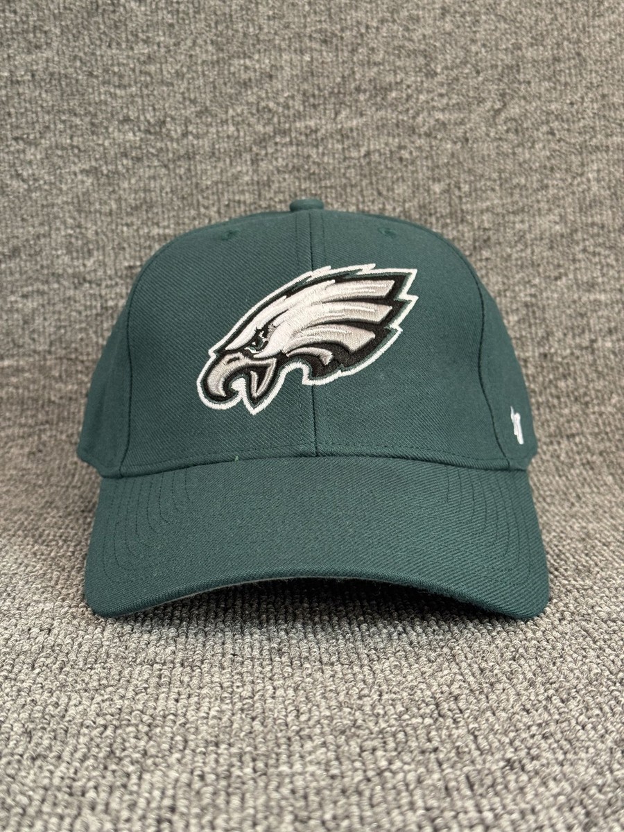 '47 Brand Philadelphia Eagles Baseball Cap Strapback Hat Green One Size NFL
