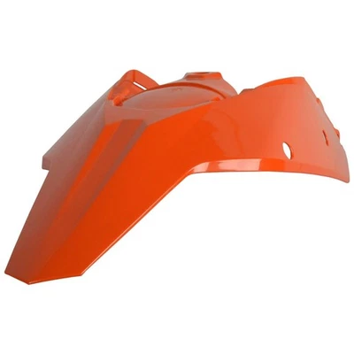 Polisport Schutzblech Arrière Pour Ktm EXC 125 200 250 300 09-11 Orange - Photo 1/4
