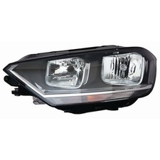 Scheinwerfer Rechts Volkswagen Sportsvan 2014 Schwarzer Reflektor MIT Motor