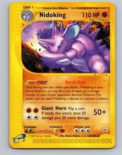 Pokemon TCG Aquapolis - Nidoking 24/147 Rare MP