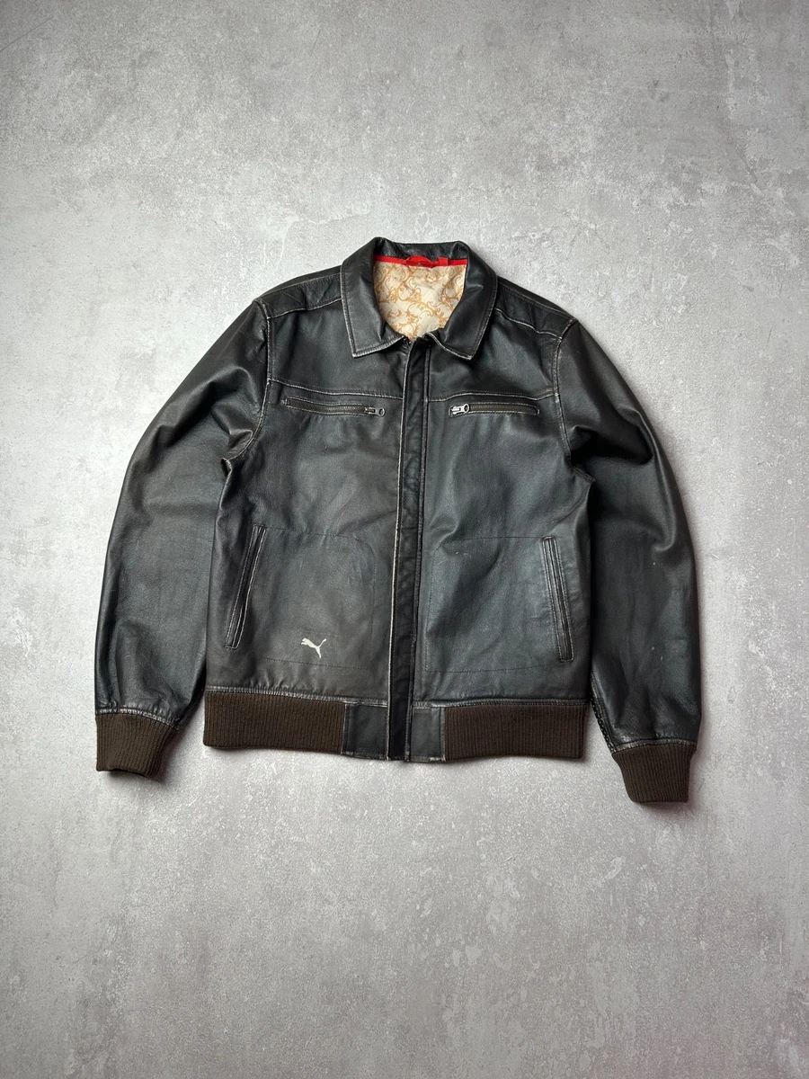 PUMA Leather Outer Shell Coats, Jackets & Vests for Men for Sale