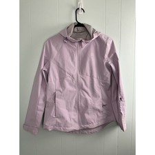 Avalanche Outdoor Womens Small Lavender Purple Hooded Windbreaker Jacket