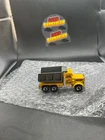 Matchbox Peterbilt Dirty Dumper Dump Truck Lesney 1981 Yellow & Grey 3” 1/64