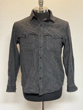 Vintage Pendelton Weston Shirt Men’s Size Large Grey Wool Button Up