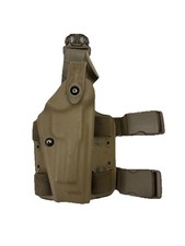 Funda táctica para piernas Safariland Beretta 92, coyote, bronceada, mano derecha, derecha, 6005-73