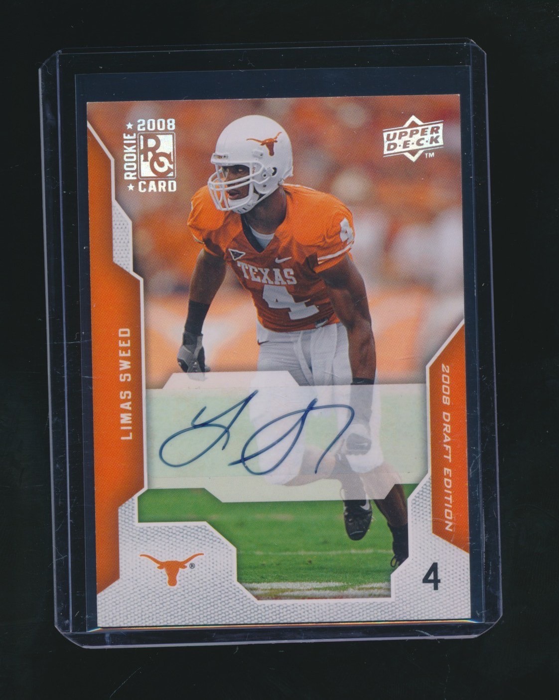 Limas Sweed Upper Deck Draft Edition #64 Autograph