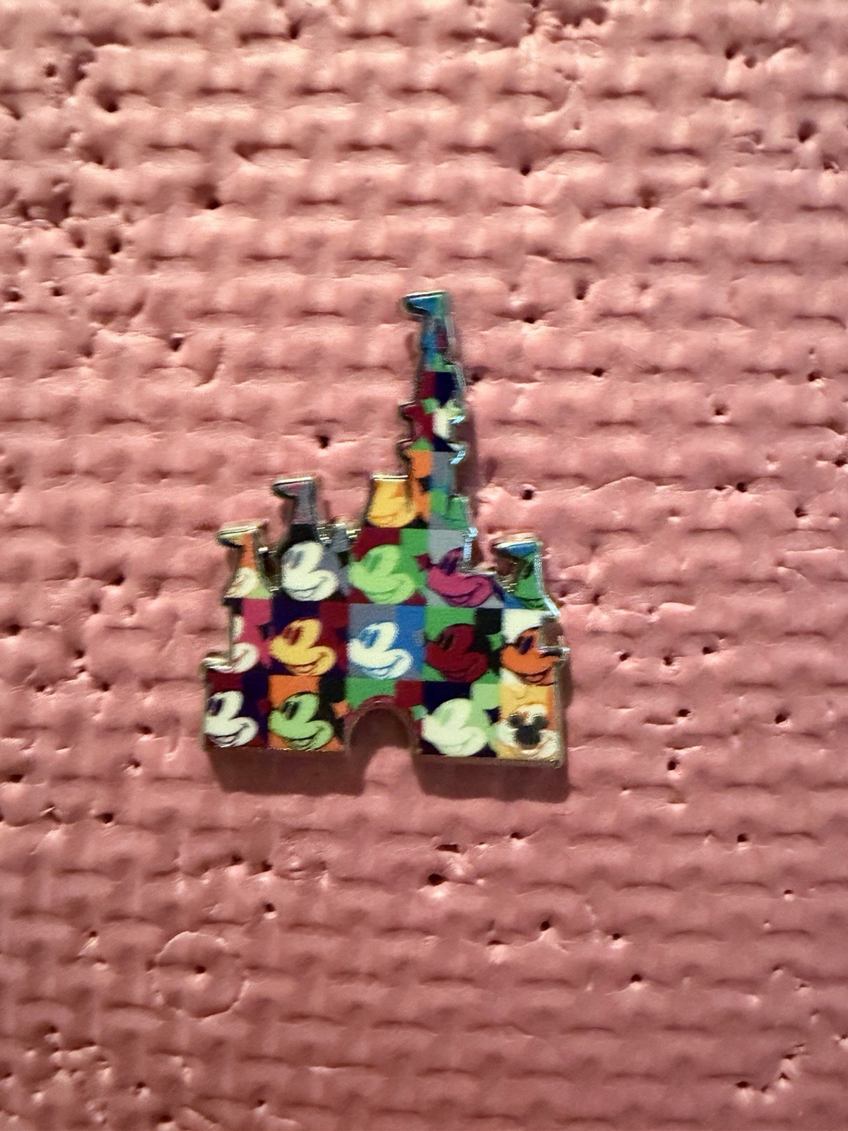 Walt Disney World - Hidden Disney Pin 2025 Wave B - Pop Art Mickey Castle