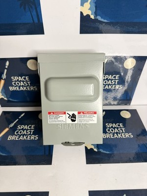 *NEW* SIEMENS WF2030 30A FUSED NEMA 3R Enclosed Pullout Switch *QTY 1
