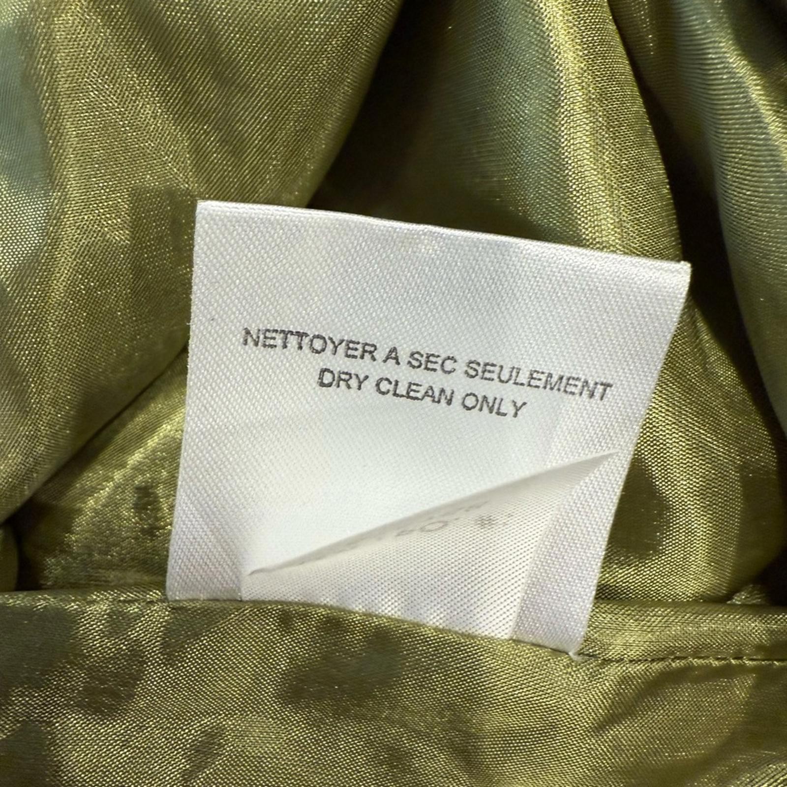 Tribal green snake patterned jacket textured ribb… - image 10