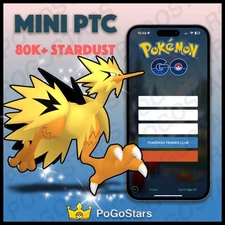 Pokémon PTC Go - Shiny Zapdos Galarian - 80K Stardust✨Read Description✨