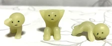 Smiski Series 1 Mini Smiski Set of 3 Figures Glow in the Dark Japan Rare
