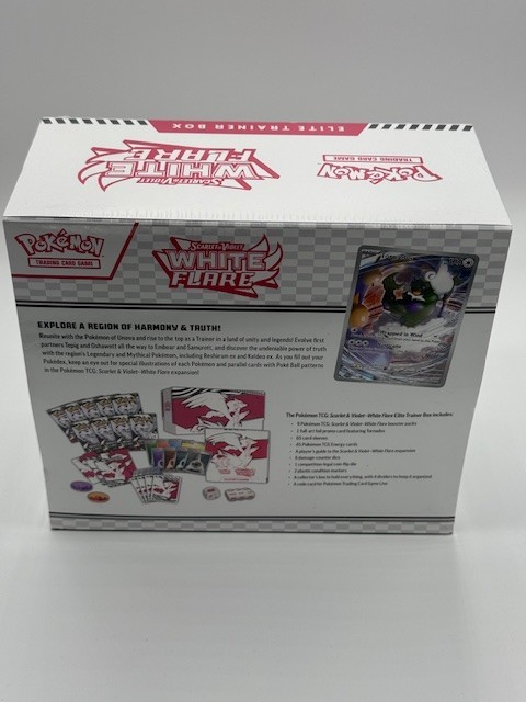 Pokemon TCG White Flare ETB Elite Trainer Box Factory Sealed