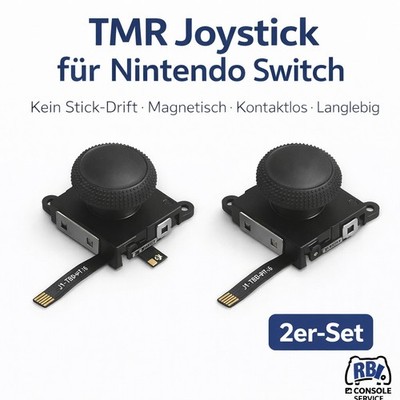 TMR JOYSTICKS FÜR NINTENDO SWITCH JOY-CON   2ER-SET ANTI STICK DRIFT