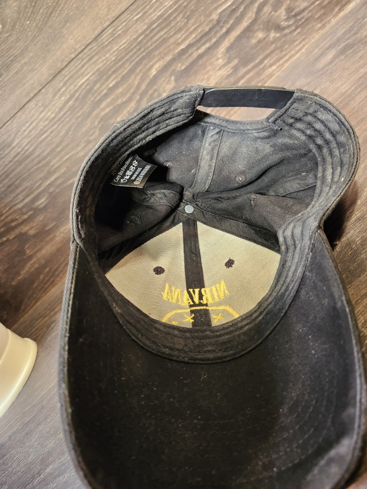 Nirvana Distressed Hat - image 6