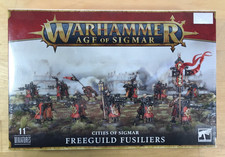 Cities of Sigmar: Freeguild Fusiliers Warhammer Age of Sigmar 86-19 - New Sealed