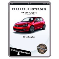 VW Golf 6 Typ 5K 2008-2012 Schaltplan Stromlaufplan PläNe Werkstatthandbuch PDF