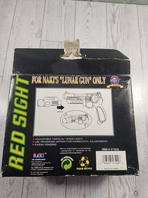 SEGA SATURN RED SIGHT LASER TARGET FOR NAKI LUNAR LIGHT GUN CONTROLLER PS1 N64  