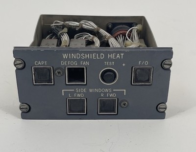 Lockheed L-1011 25-1507602-101 Windshield Heat Control Panel Aircraft Boeing 2