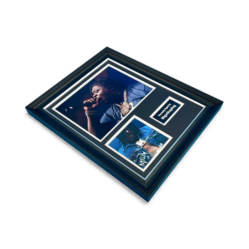 Bigxthaplug 'I Hope You're Happy' SIGNED Handmade Photo Display & COA Autograph - Image 4 of 4