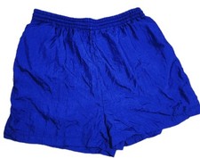 Vintage The Body Co Nylon Shorts Blue Beach/Athletic Large L Pockets