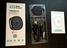 5.0 Bluetooth Aux Receiver Portable 3.5mm Aux Adapter Wireless Audio Car Stereo